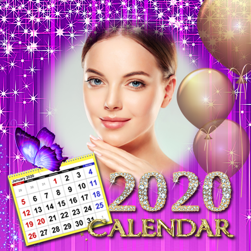 ikon Bingkai Foto Kalender 2020