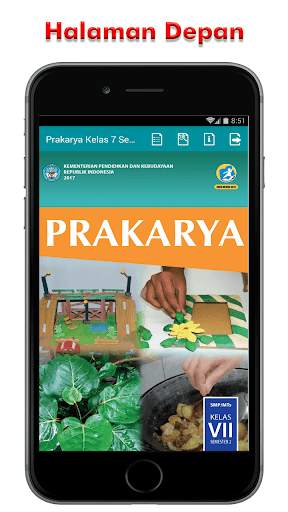 Buku Prakarya Kelas 7 Semester 2 Kurikulum 2013 screenshot 1