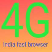 4G INDIA FAST BROWSER logo