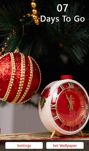 Christmas Countdown Live Wallpaper screenshot 1