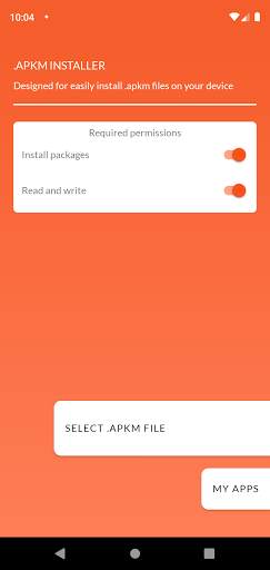 APKM Installer screenshot 1