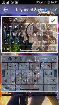 keyboard Mobile Legends MOBA Wallpaper keyboa 2018 screenshot 4