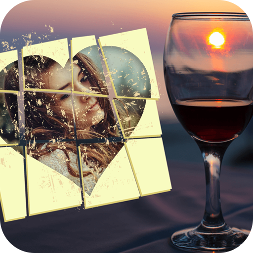 Bottle &amp; Glass Photo Frames icon