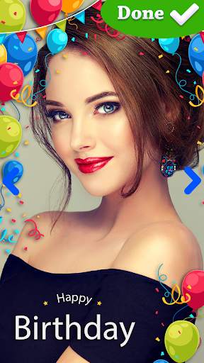 Happy Birthday Frame For Pictures Photo Editor 7 تصوير الشاشة