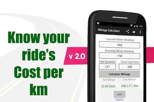 Mileage Calculator 5 تصوير الشاشة