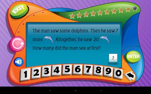 First Grade Math (Lite) screenshot 2