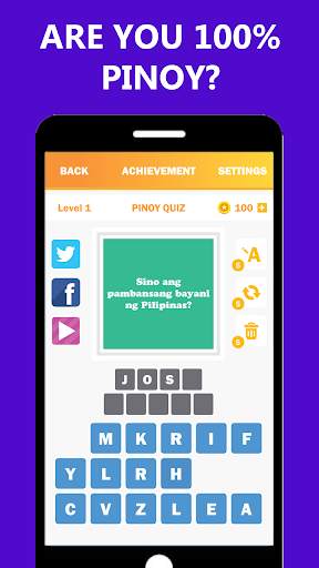 Pinoy Quiz 2021 скриншот 1