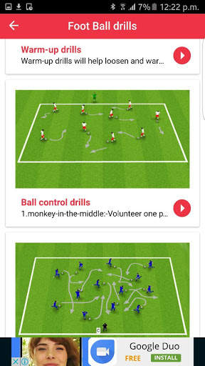 Football Training  screenshot 1