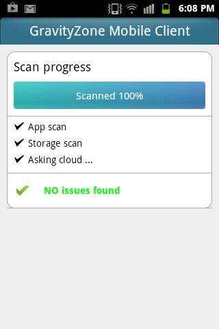 GravityZone Mobile Client screenshot 4