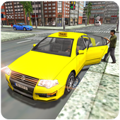 Crazy Taxi Driver Simulator-Taxi Game Sim icon