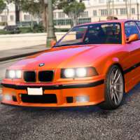 Simulator BMW E36 Car Driving logo