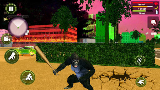 Crazy Gorilla king Simulator Ultimate Monster Kong screenshot 4