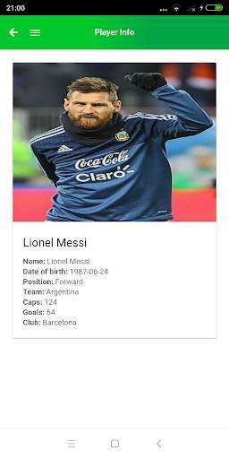 Russia Football World Cup 2018 app screenshot 8