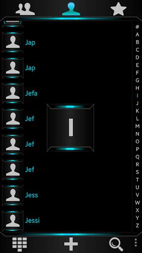 THEME DARKCITY HOLO EXDIALER screenshot 3