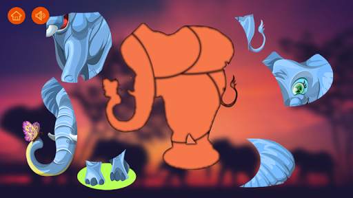 Baby puzzles: Funny animals screenshot 4