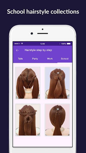 Hairstyles step by step easy,  screenshot 7