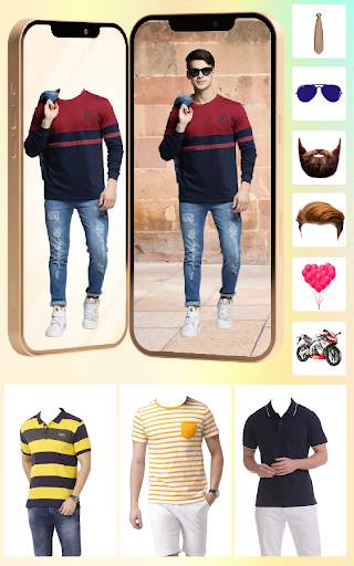 Men T Shirt Photo Suit Editor - Design T Shirt screenshot 6