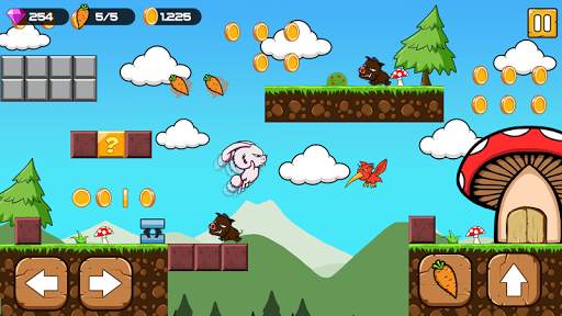 Bunny’s World - Jungle Bunny run screenshot 3