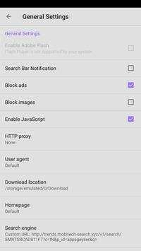 UniBro Browser screenshot 3