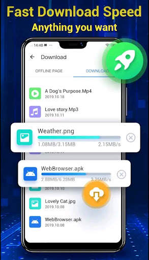 MY Browser screenshot 2