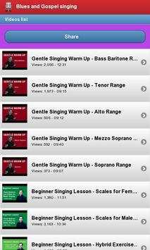 Lezioni di canto Gospel Blues screenshot 2
