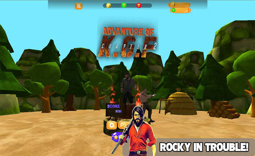 KGF Chapter 2 Game - Rocky Bhai Yash Bollywood Run screenshot 1