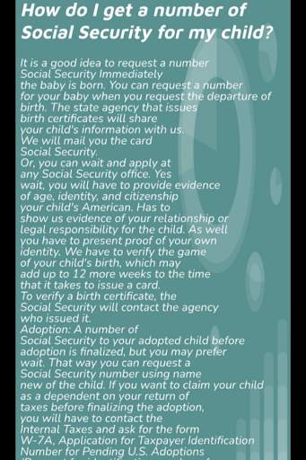 Social Security Number Informa screenshot 2