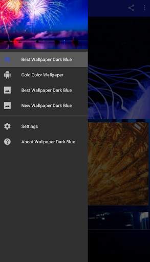 Dark Blue Wallpaper screenshot 1