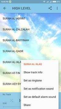 MP3 BEST JUZ 'AMMA screenshot 1