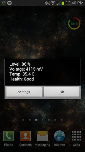 Battery Status Widget screenshot 3
