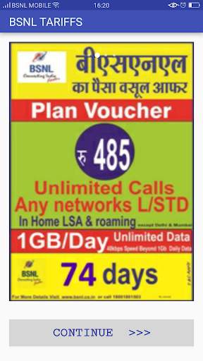 BSNL Tariffs screenshot 3