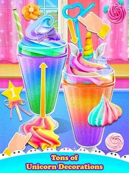 Unicorn Food - Rainbow Ice Cream Milkshake screenshot 3