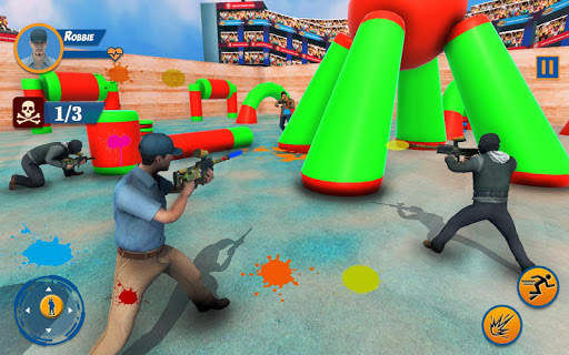 Paintball Shooting Extreme Fire Game Free screenshot 4