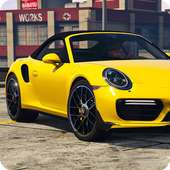 Real Car Driving Porsche logo
