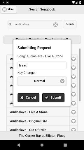 OpenKJ Songbook screenshot 3