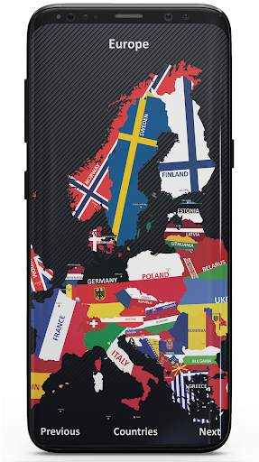 World Map And Flags HD Free 20 screenshot 1