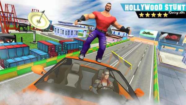 Hollywood City Speed Car Racing Stunts screenshot 1
