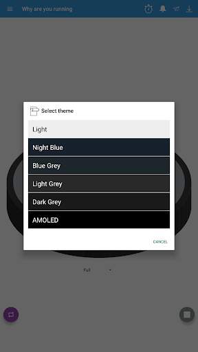 Why are you running? Button screenshot 18