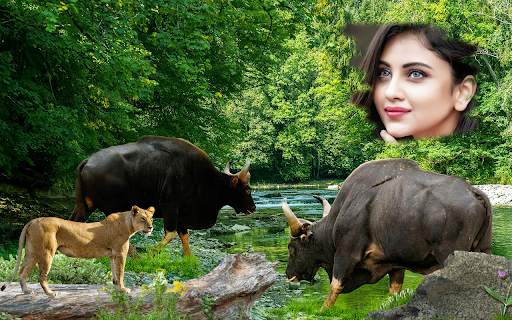 Wild Animal Photo Editor: Photo Frames Banane Wala screenshot 10