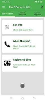 Pak E-Services Lite | Live Tracker Sim Data screenshot 2
