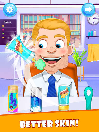 Makeover Games Shave Salon screenshot 2