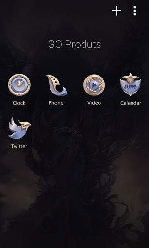 (FREE) Loong GO Launcher Theme screenshot 5