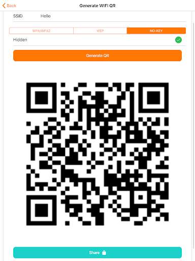 WiFi QR Maker | QR WiFi Connect | QR scanner screenshot 7