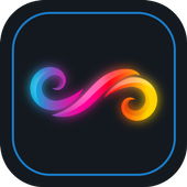 Curve Text icon