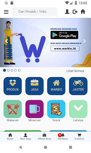 Warbis - Warung Bisnis screenshot 1