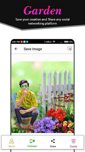 Garden Photo Editor - 6 تصوير الشاشة