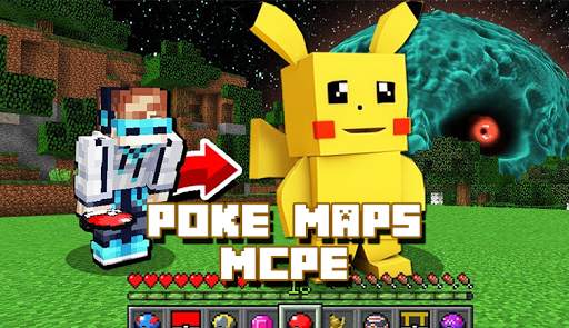 Maps Poke Addon For Minecraft PE screenshot 1