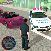 US Police Crime Rope Hero icon