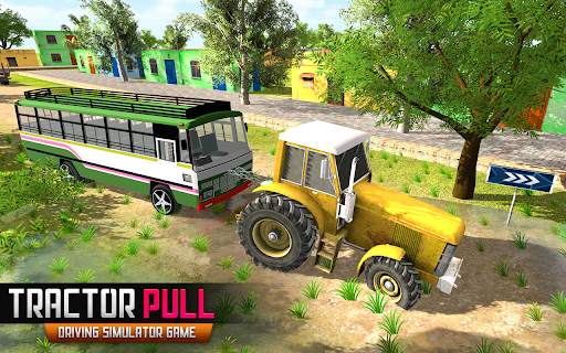 Pull Tractor Driving Simulation: Tractor Driving screenshot 3