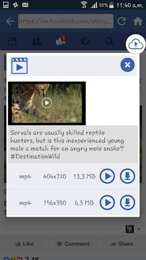 Video downloader For Facebook screenshot 4